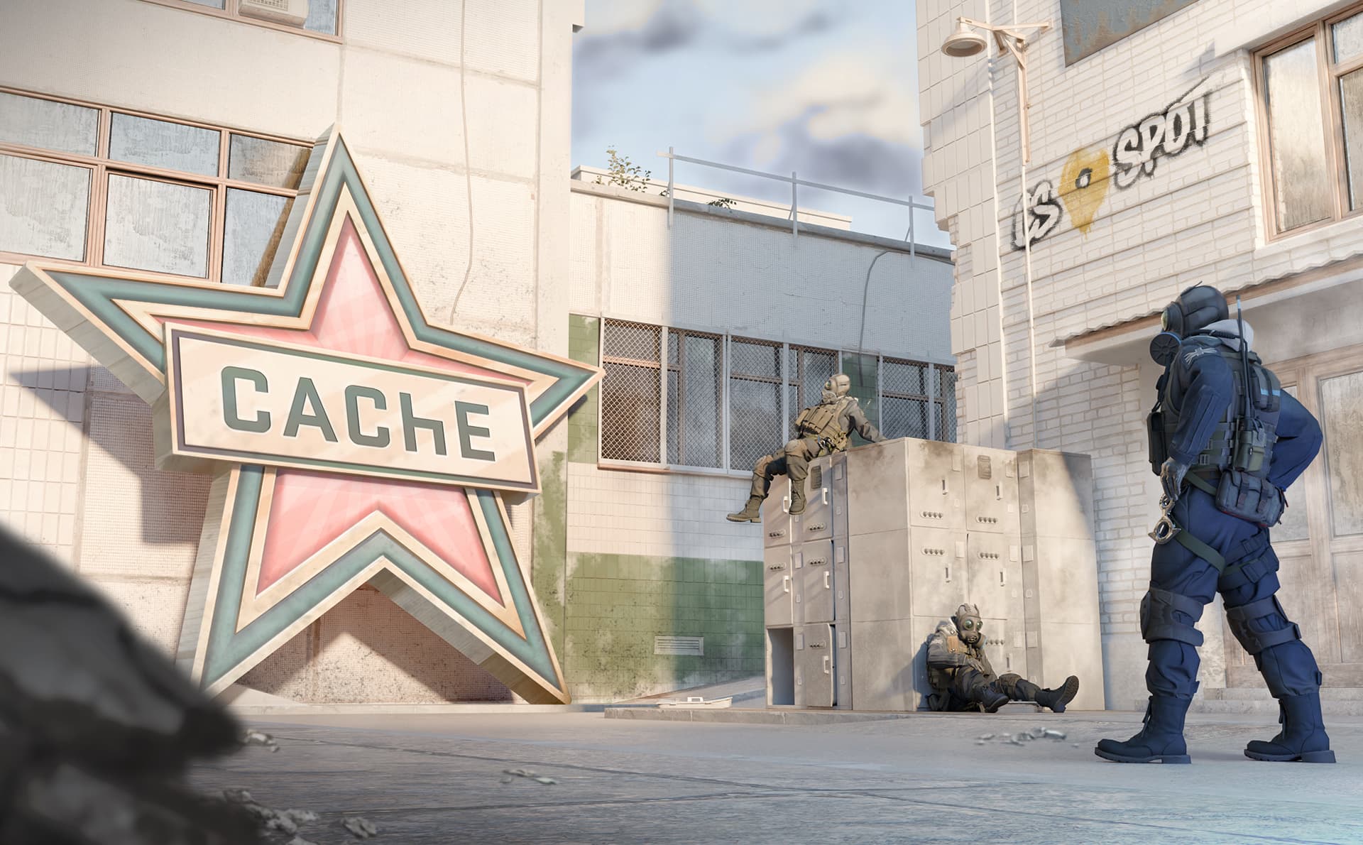 Cache — przegląd map z oficjalnego zestawu map CS2