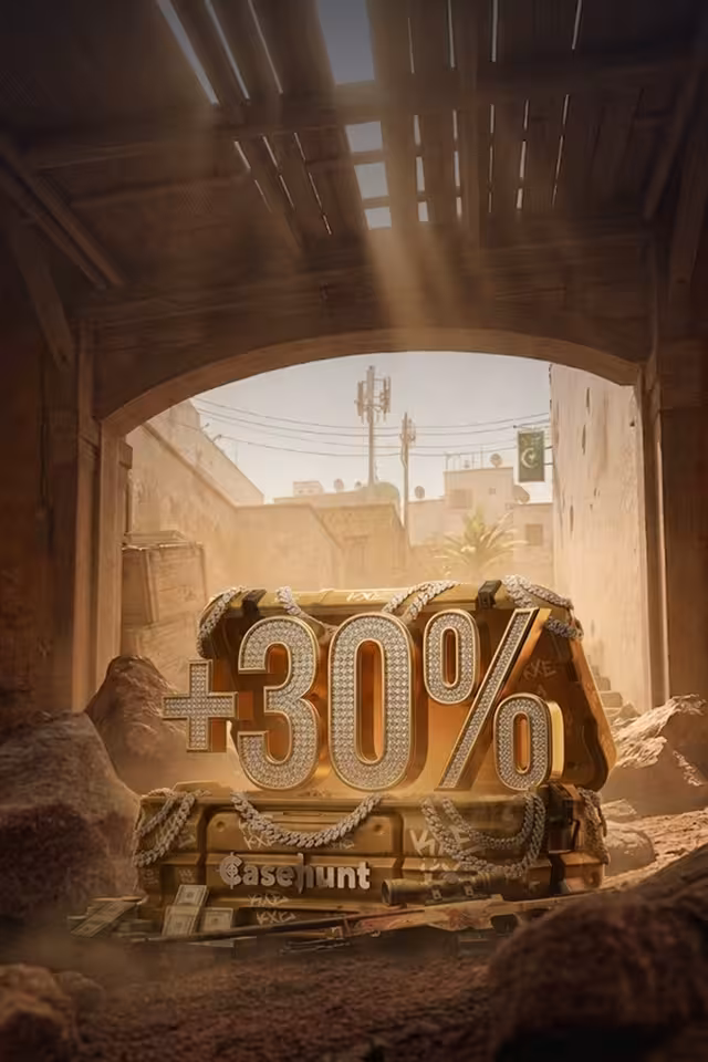 Get +30% to your deposit with the promo code CSSPOT!