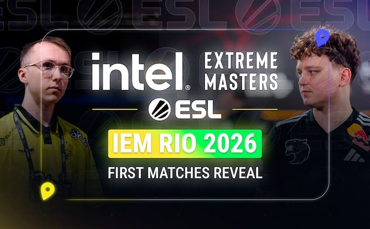 IEM Rio 2026 Opening Matchups Revealed