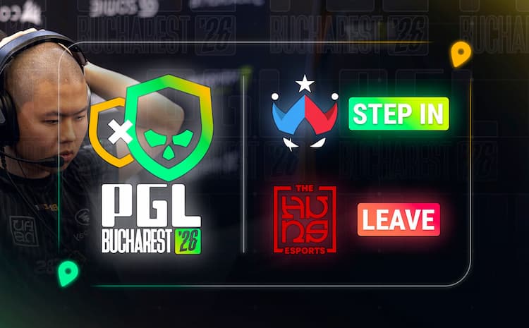 Wildcard Steps Into PGL Bucharest 2026