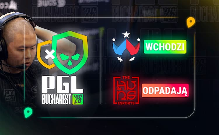 Wildcard wchodzi do PGL Bucharest 2026