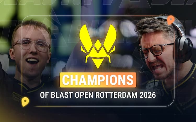 Vitality Crowned BLAST Open Rotterdam 2026 Champions