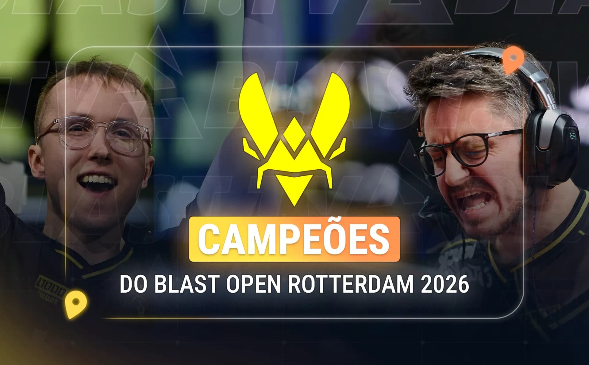Vitality conquista o título do BLAST Open Rotterdam 2026