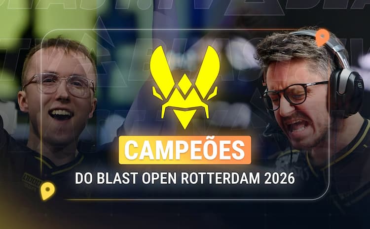 Vitality conquista o título do BLAST Open Rotterdam 2026