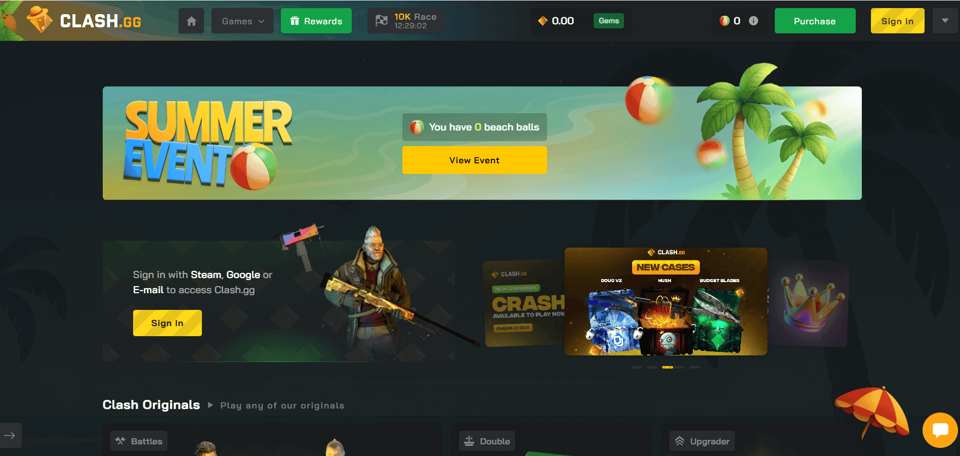 How to Buy a Case on Clash