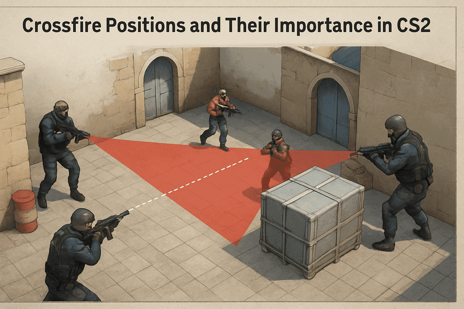 Crossfire-позиции и их значение в CS2