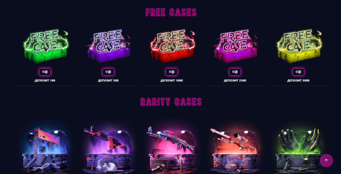 Bonuses and Promotions from the CS2Box Website