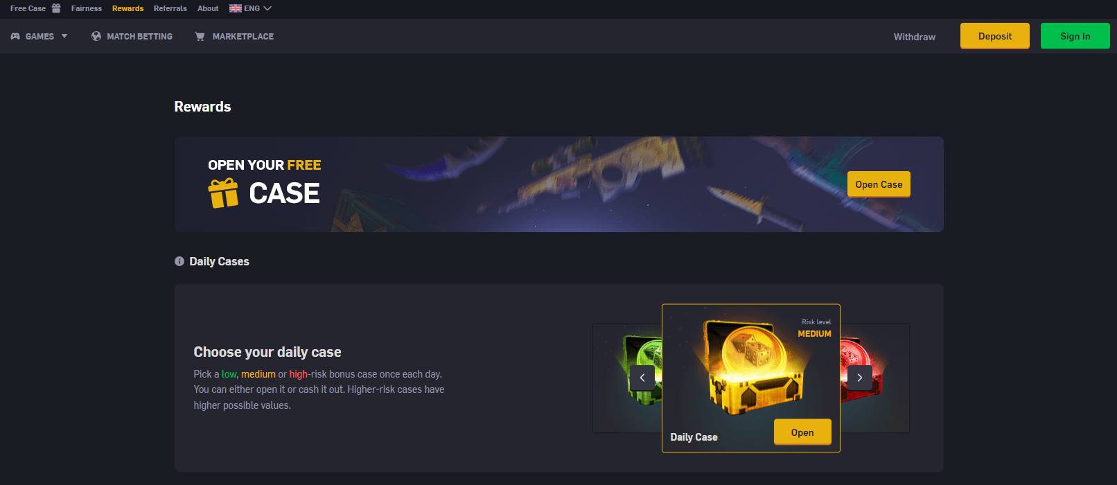 Bônus e Promoções do CSGOEmpire