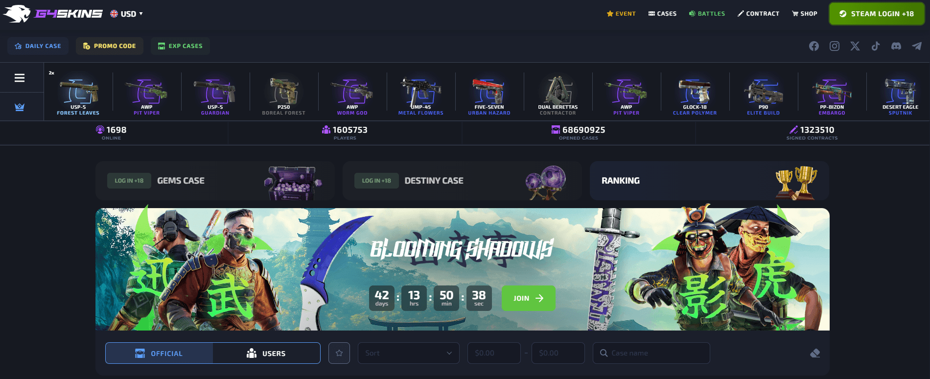 g4skins-a-cs2-case-opening-site-with-high-quality-skins