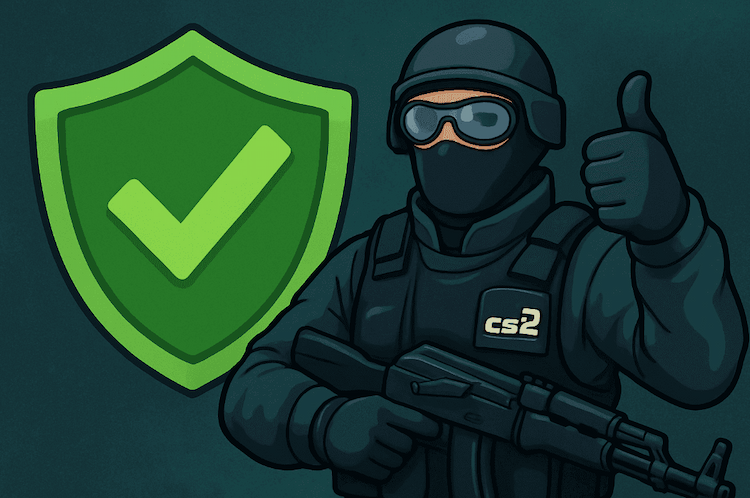 Como obter o fator de confiança verde no CS2