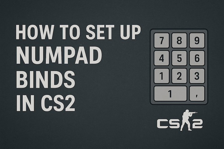 How to set up NUMPAD binds in CS2
