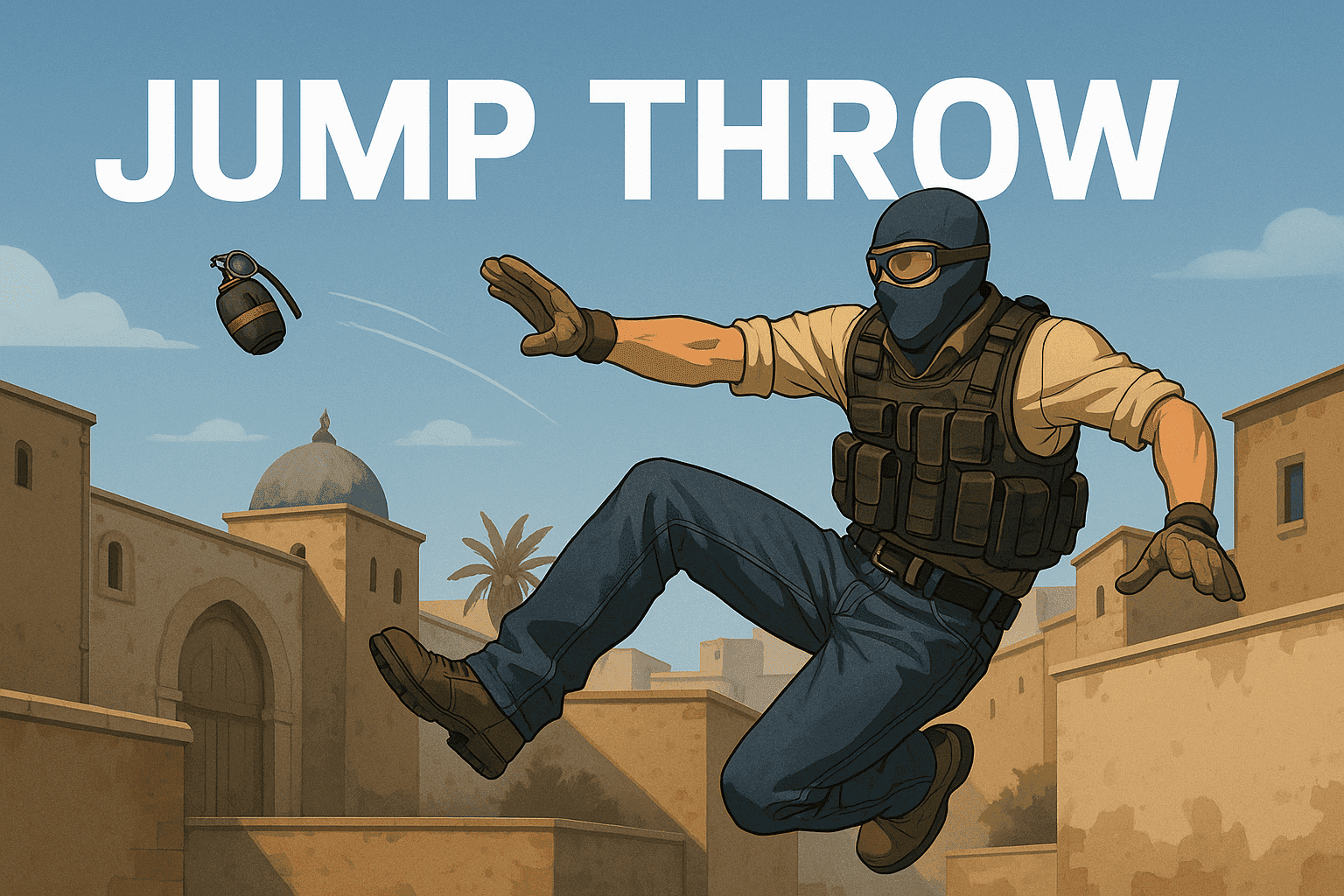 Jump Throw no CS2 sem bind: como funciona agora