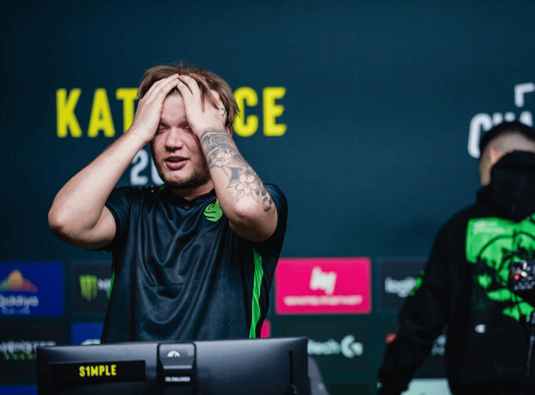 S1mple and his team lost their first match at the LAN tournament after facing the SAW team upon their return