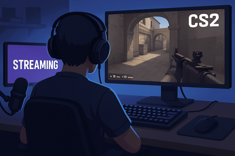 Streaming CS2: How to Start Streaming