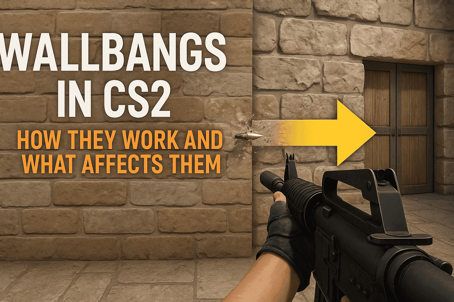 Wallbangs no CS2: como funcionam e o que influencia