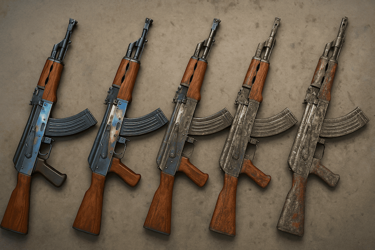 Qualidade das armas no CS2