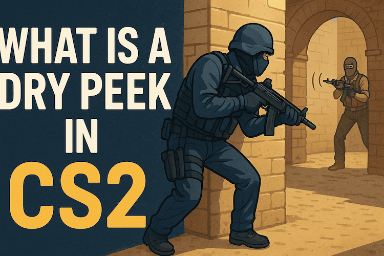 O que é dry peek no CS2 e quando usar
