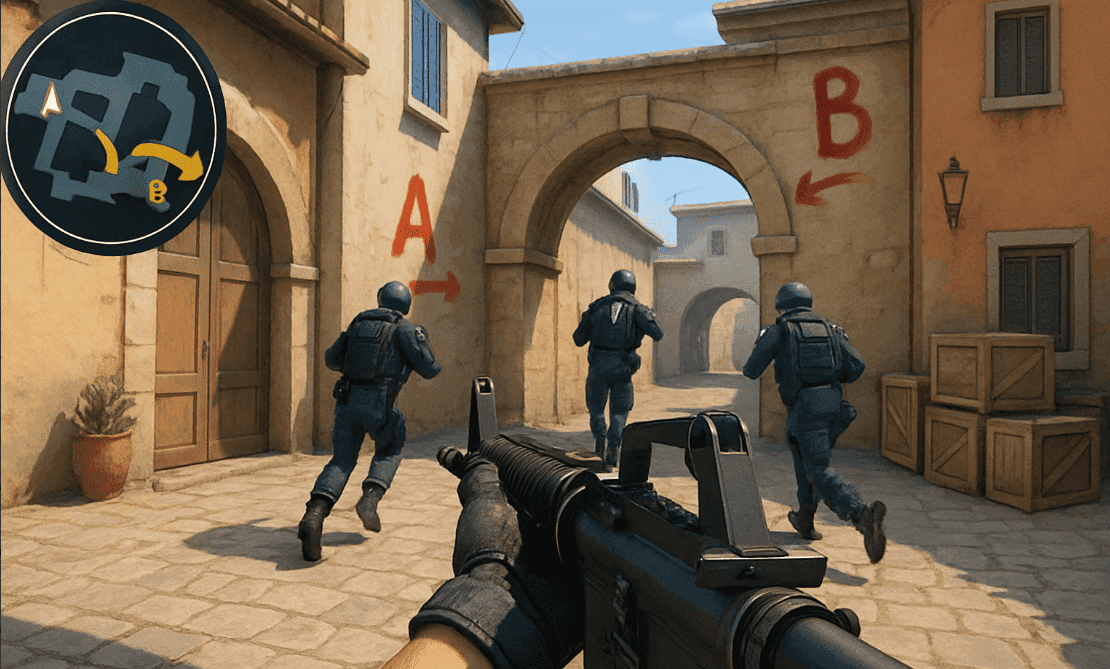 O que é “Rotação” e como funciona na cena profissional de CS2