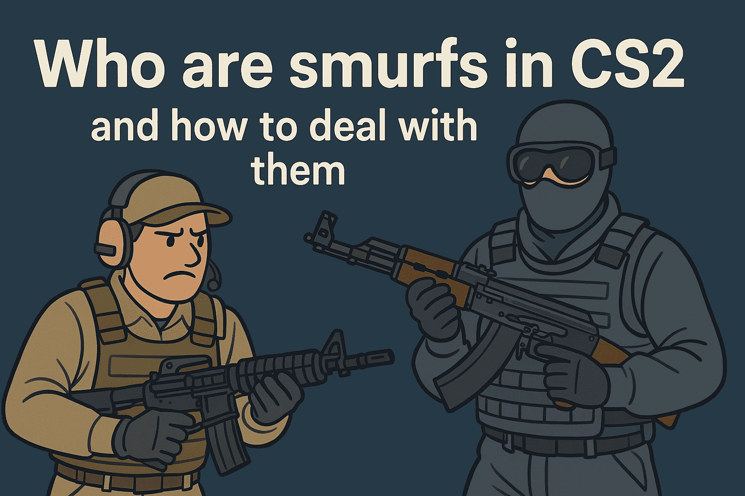 Who are smurfs in CS2 and how to deal with them