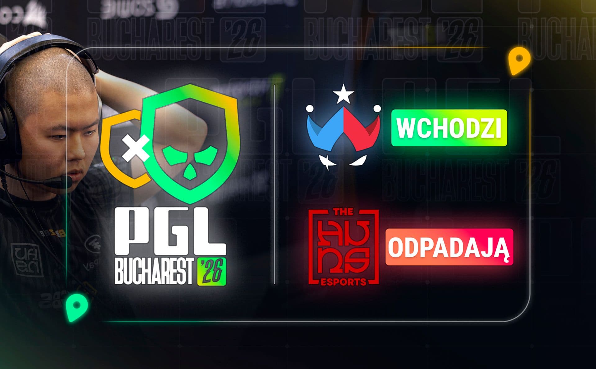 Wildcard wchodzi do PGL Bucharest 2026
