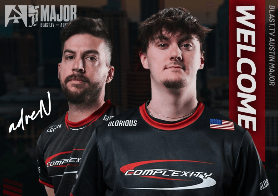 Complexity zaktualizowało skład przed BLAST.tv Austin Major