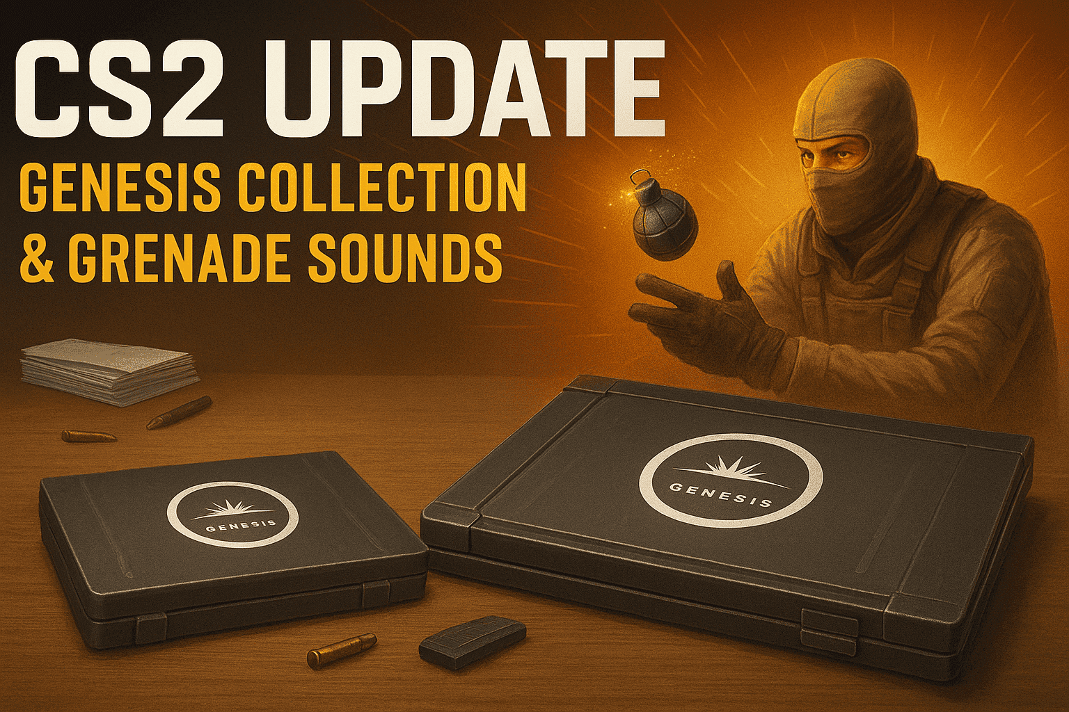 CS2 Update — new Genesis Collection and reworked grenade sounds