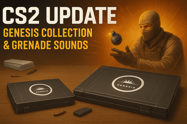 Обновление CS2 — новая Genesis Collection и переработанные звуки гранат