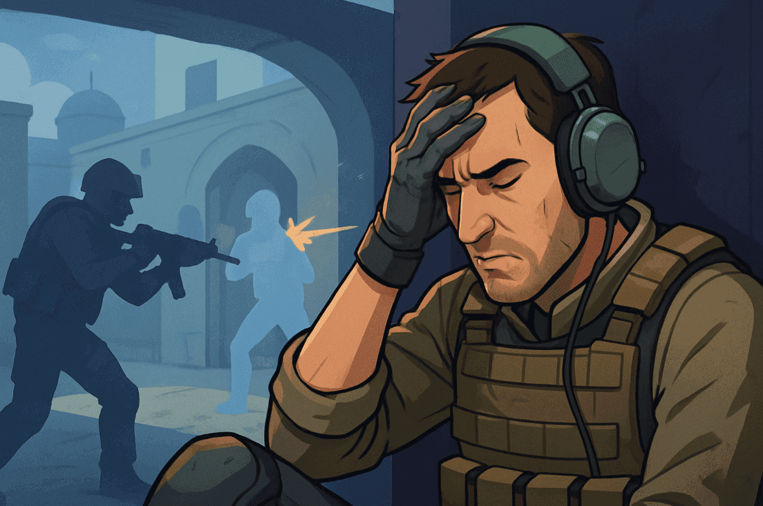 Guia: Por que jogamos pior quando nos esforçamos demais — armadilhas mentais no CS2