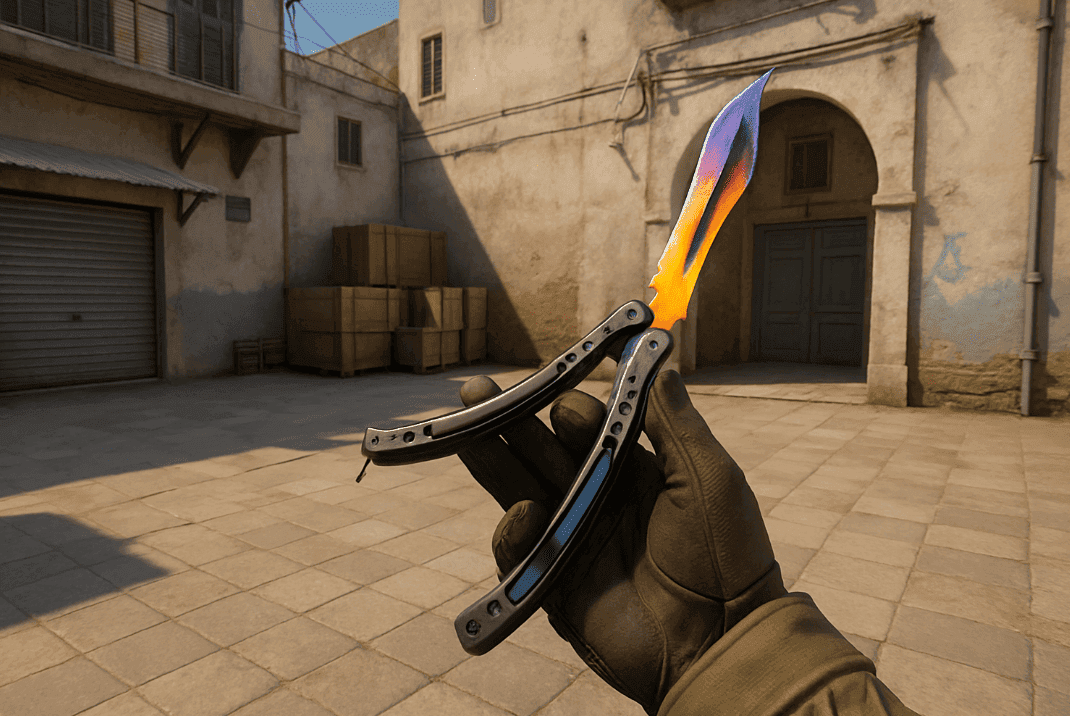 How to Craft a Butterfly Knife in CS2