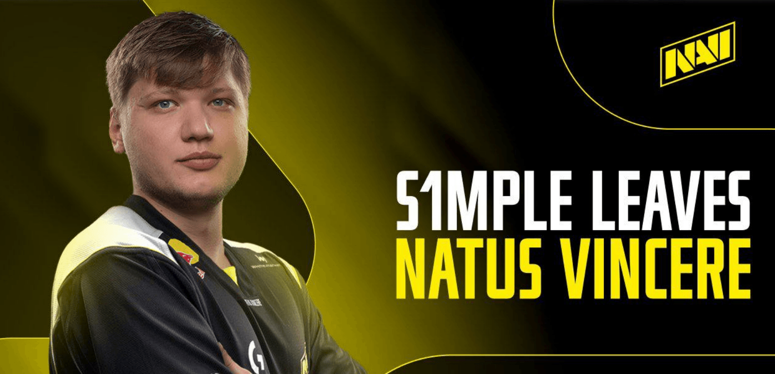 S1mple deixa oficialmente a NaVi — rumores sobre transferência para BC.Game